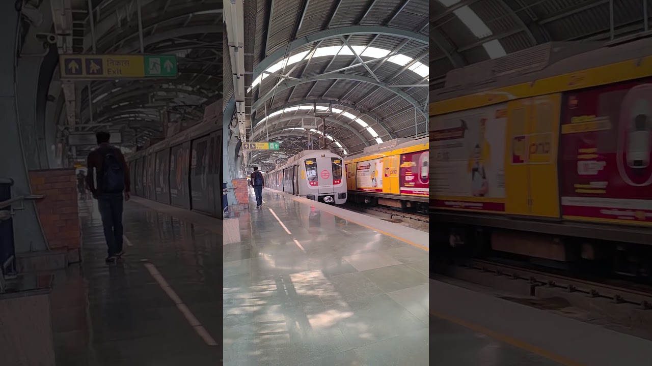 Delhi metro qutub minar station