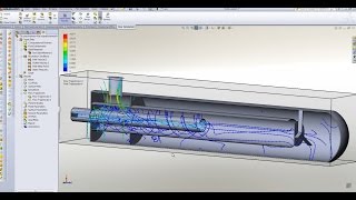 SolidWorks Flow Simulation tutorial. Анализ потока жидкости/пошаговая инструкция.