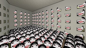POV TOO MANY YOSHOI BOTS HAVING FUN IN HOTEL!  #nextbots #gmod