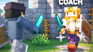 I Hired A Minecraft Pvp Coach Then Destroyed Him