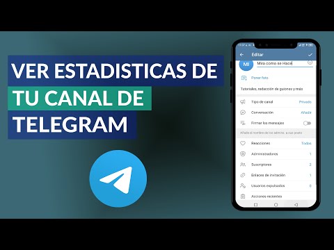 Cómo ver las estadísticas de tu canal de TELEGRAM para realizar interpretaciones