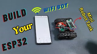 Build a Wi-Fi Controlled Mini Robot Tank Using ESP8266 | DIY Smart Robot Project screenshot 3