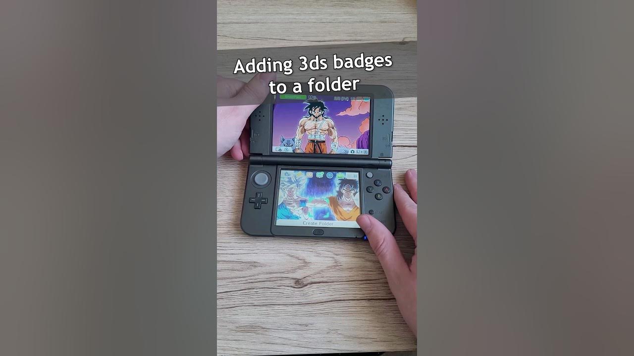 Add 3ds Badges To ANY Folder 📁 shorts 3ds nintendo howto tutorial