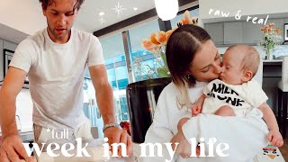 WEEK IN MY LIFE | Nova&#39;s sickness, trying a routine, &amp; our first date night out!