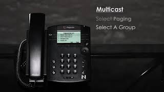 Multicast Paging VVX 300