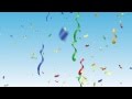 Party Background and Confetti Video HD!