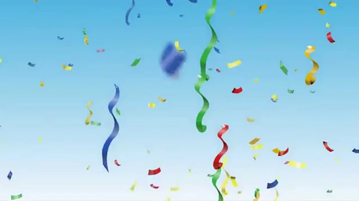 🎉 Party Background and Confetti Video HD | Celebration Animation for Events, Festivals, and Special