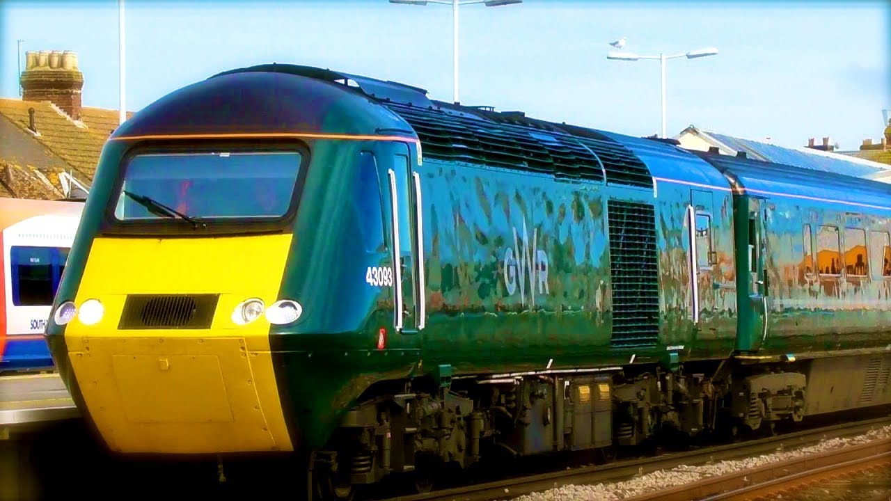 GWR Green 43187 + 43093 On The Weymouth Wizard At Weymouth - Saturday 27th May 2017