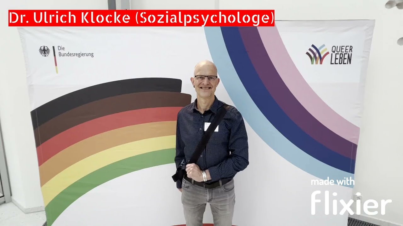 Bi+Pride 2024: Videobotschaft 4 von Dr. Ulrich Klocke (Sozialpsychologe an der Humboldt-Uni)