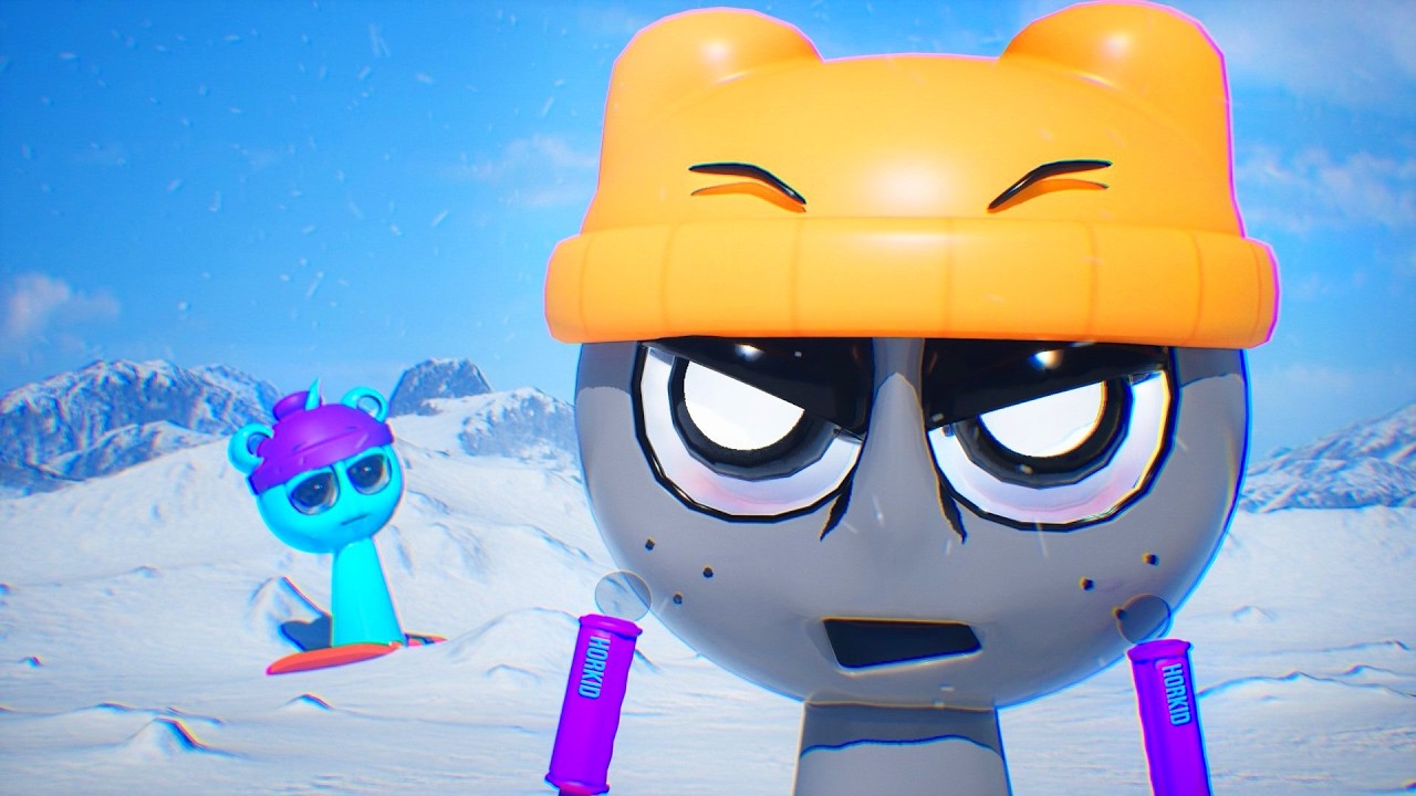 All INCREDIBOX SPRUNKI (Ski Time) 3D Animation !!!