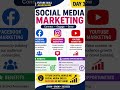 Day 3 Social Media Marketing | Facebook, Instagram & YouTube Marketing |#SocialMediaMarketing