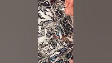 Adding mixed media to “Let’s go Crazy” collagraph Pt. 1