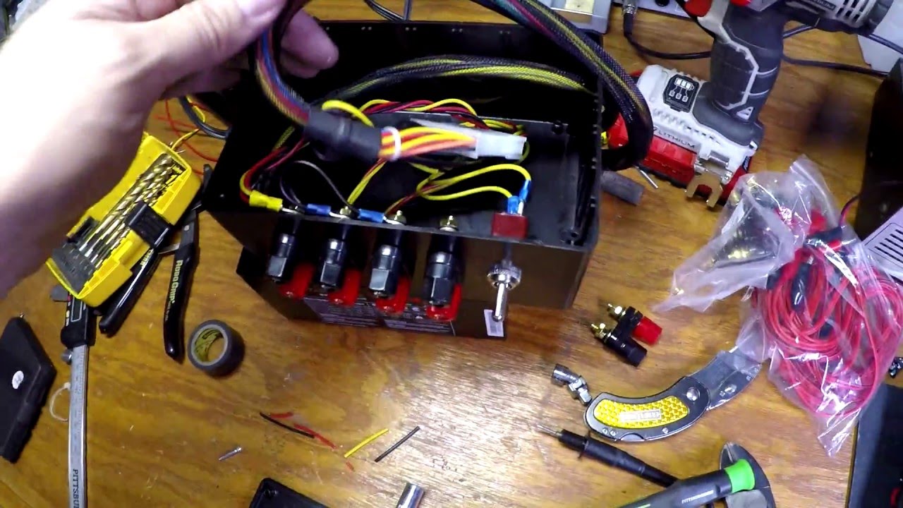How To DIY Bench Top Power Supply From Old Parts!!! YouTube