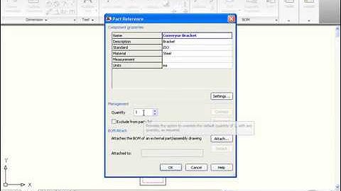 83 Part References Autocad Mechanical Course