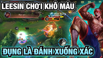 [LMHT:Tốc Chiến] LEESIN chơi cục gặp là đánh 18mạng nhanh gọn | Trang bị chuẩn cho Leesin