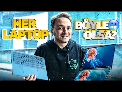 Çift ekranlı laptop alırsan ne olur? - Asus Zenbook Duo inceleme!