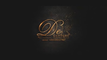 De Capture Intro Logo Animation