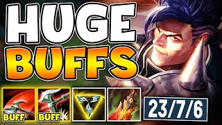THESE DARIUS BUFFS ARE INSANELY GOOD! (Q HEAL INCREASE, E ARMOR SHRED INCREASE)