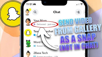 How to Send Videos from Camera Roll as Snaps on Snapchat (2024)