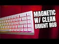 For Minimalist RGB Lovers | Epomaker HE68 Lite 65% Wired Magnetic Mechanical Keyboard