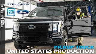 Pickup Truck Production in the United States – Ford, GM (Chevrolet, GMC), Stellantis (Jeep, Ram)