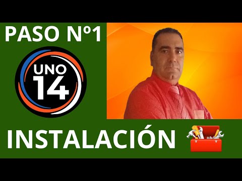 ✅ PASO Nº1 INSTALACIÓN DE LAS HERRAMIENTAS UNO14