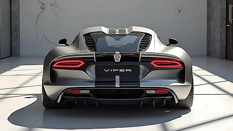 2026 Dodge Viper SHOCKS the World with INSANE Power – You Won’t Believe What’s Under the Hood!