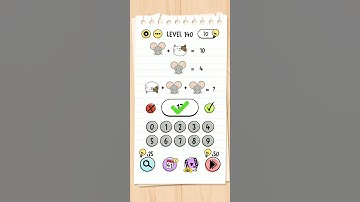 BRAIN TEST LEVEL 140 WALKTHROUGH SOLUTION