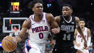 Philadelphia 76ers vs San Antonio Spurs - Full Game Highlights | April 7, 2024 | 2023-24 NBA Season