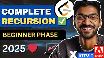 ✅ Complete Recursion Playlist 🔁 | Phase 1 Complete | DSA + Interview Prep