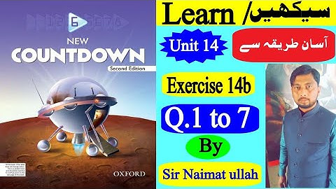 Oxford New Countdown book 6 second edition Exercise 14b||Q.1 to 7|Area|Using formula|Word problem.