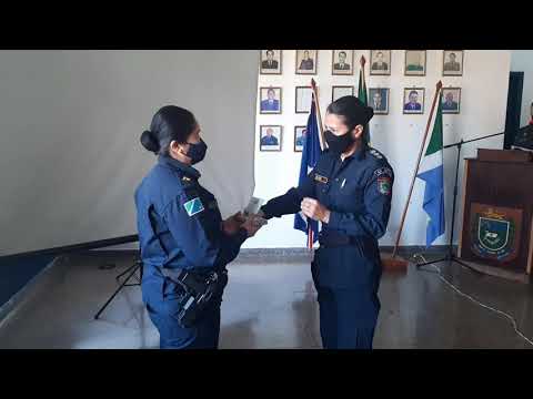 TV WEB Pontaporainforma: Primeira policial do 4°BPM recebe homenagem