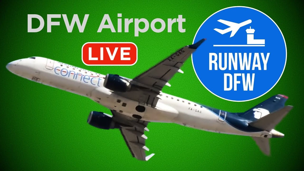 LIVE 🔴 DFW Airport plane spotting ✈️ February 28, 2026