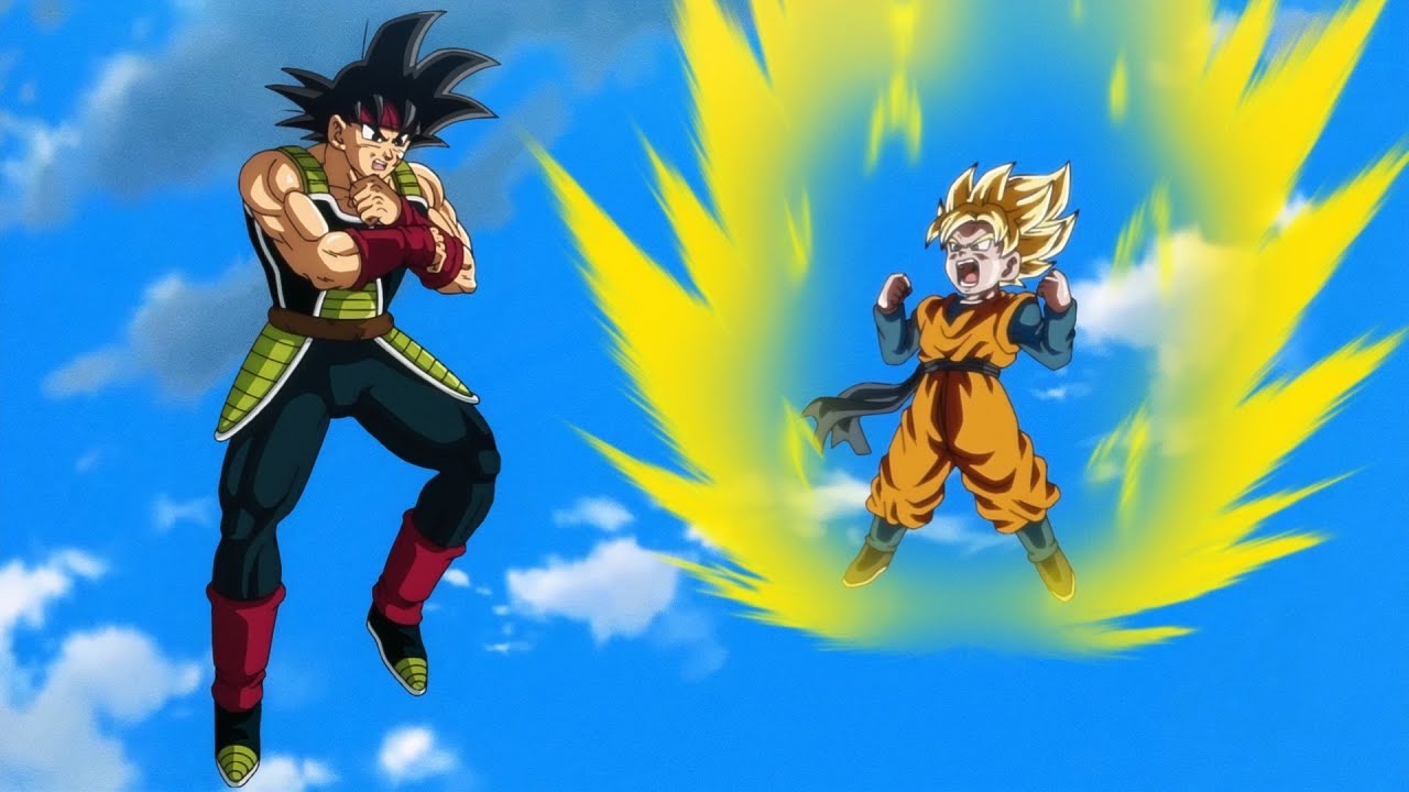 Goku y Vegeta - Bardock Super Saiyajin 3