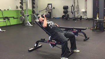 Single-Arm Low Incline DB Bench Press