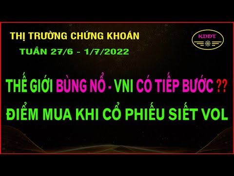 Video Chứng khoán hôm nay - Nhận định thị trường tuần 27/6:... - youtube