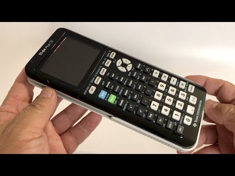 Unboxing Texas Instruments TI-84 Plus CE Full-Color Display Graphing Calculator