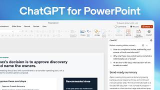Create and edit presentations faster in PowerPoint