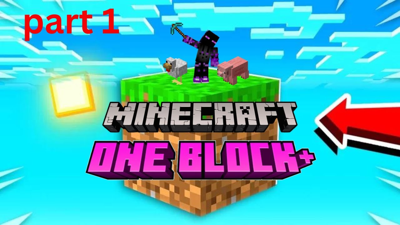 STARTING A NEW MINECRAFT ONE BLOCK SURVIVAL #1 FUTURE GAMING - YouTube