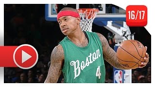 Isaiah Thomas Full Highlights Vs Knicks 2016.12.25 - 27 Pts