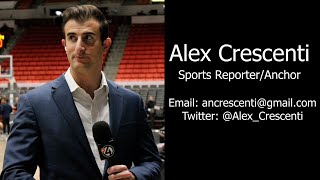 Alex Crescenti Sports Reporter/Anchor Demo Reel