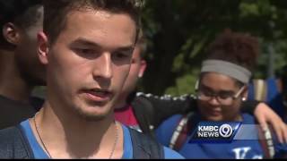 Slain Van Horn High School student remembered at vigil
