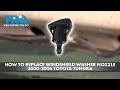 How to Replace Windshield Washer Nozzles 2000-2006 Toyota Tundra
