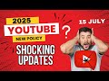 YouTube Monetization Big Update! AI Voice &amp; Automation Rules Explained (July 2025)