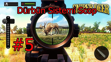 Unity 3d Oyun yapımı || Mobil Av Oyunu Yapımı Android 5# || Silah Nişan Alma  Dürbün Sistemi
