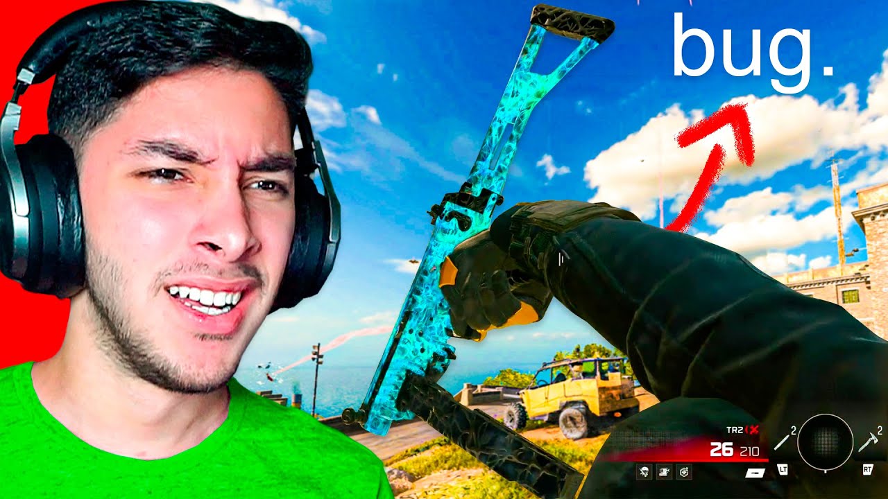 Usé el ARMA MÁS BUGUEADA de WARZONE