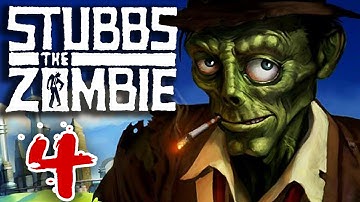 Stubbs the Zombie (Part 4) in Rebel Without a Pulse Xbox 360 Gameplay