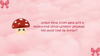 Transform Your Study Space: Aesthetic & Productivity Hacks for Your Best Setup!