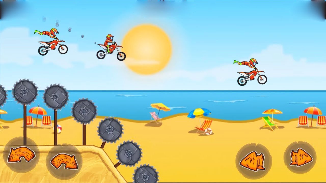 Moto X3M Bike Race Game levels 68 74 Gameplay Android & iOS game moto x3m 