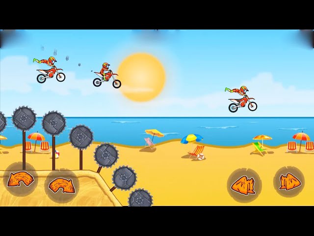 Moto X3M Bike Race Game Gameplay Android & iOS game 2, Приключения Игрушек